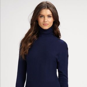 CLEARANCE RalphLauren Leather Elbow 100% Cashmere